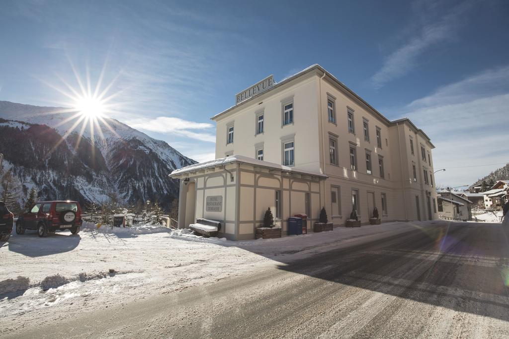 Boutique-Hotel Garni Bellevue Davos Wiesen Exterior photo